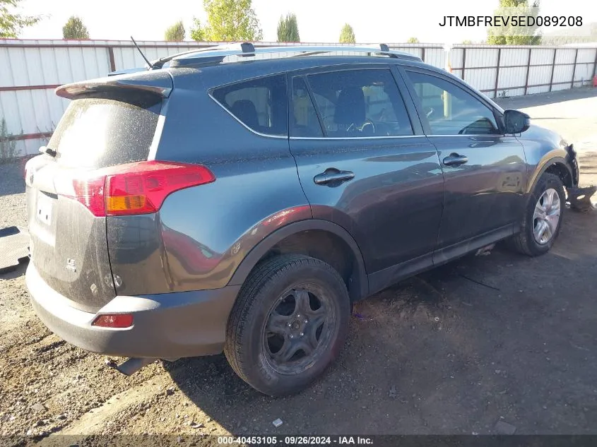 2014 Toyota Rav4 Le VIN: JTMBFREV5ED089208 Lot: 40453105