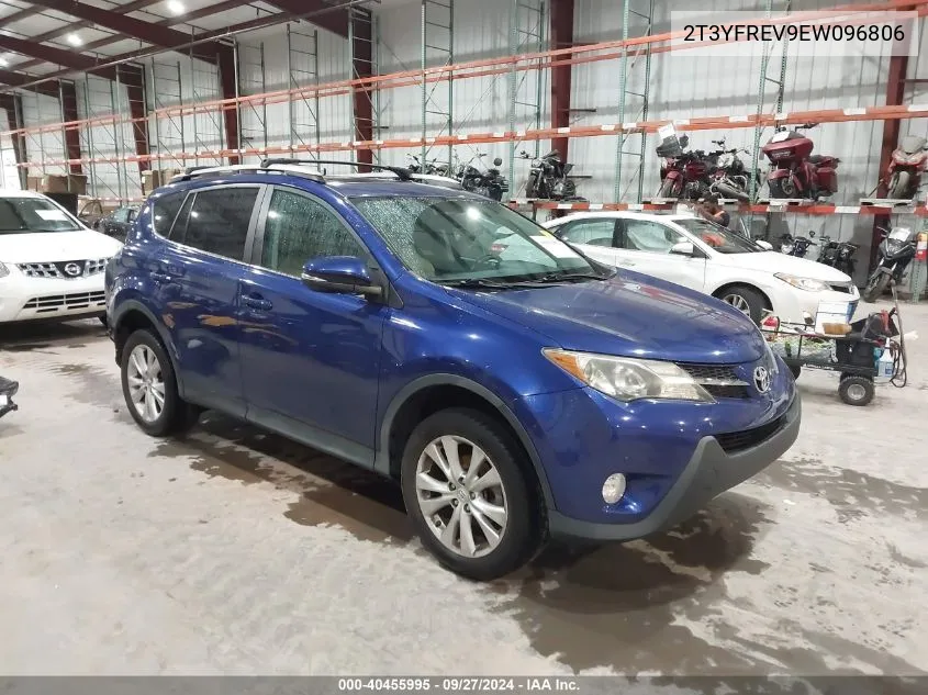 2T3YFREV9EW096806 2014 Toyota Rav4 Limited