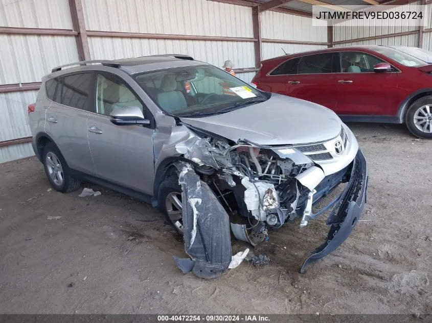 JTMWFREV9ED036724 2014 Toyota Rav4 Xle