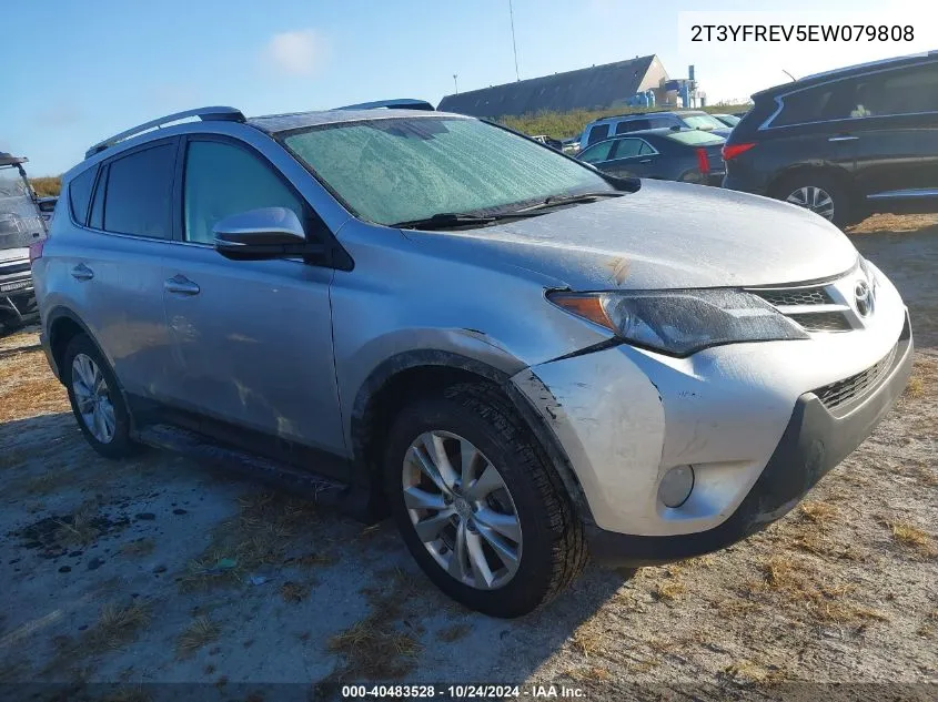 2T3YFREV5EW079808 2014 Toyota Rav4 Limited