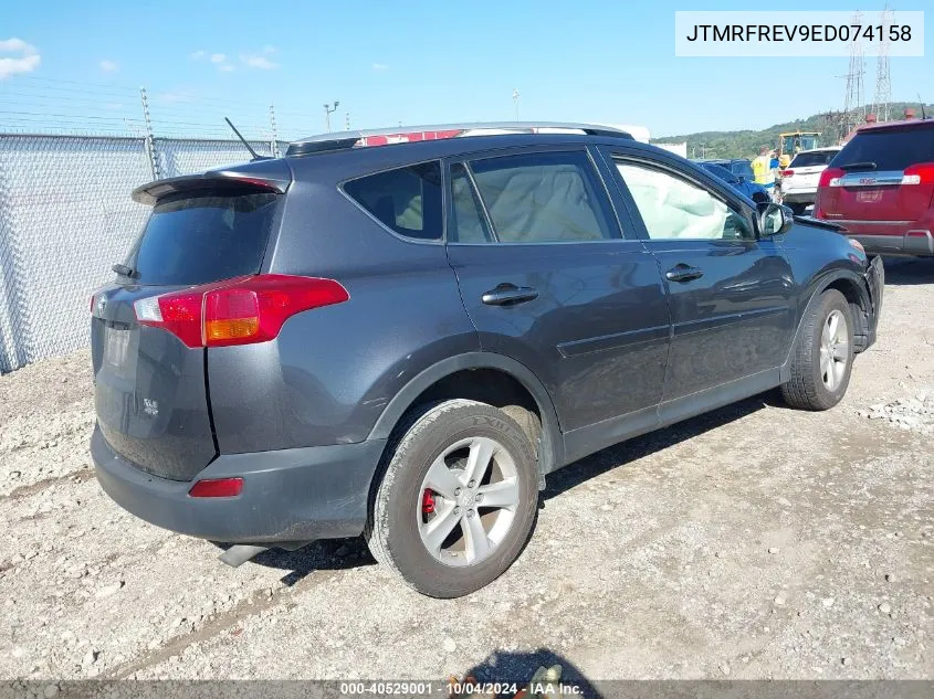 2014 Toyota Rav4 Xle VIN: JTMRFREV9ED074158 Lot: 40529001