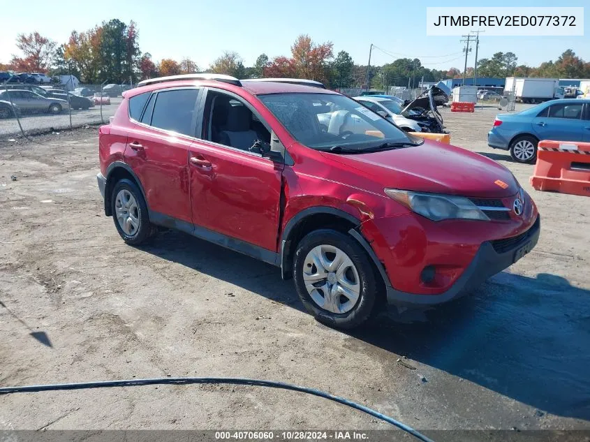 JTMBFREV2ED077372 2014 Toyota Rav4 Le