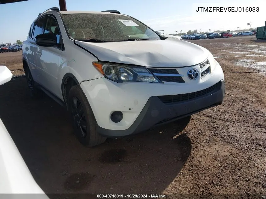 JTMZFREV5EJ016033 2014 Toyota Rav4 Le