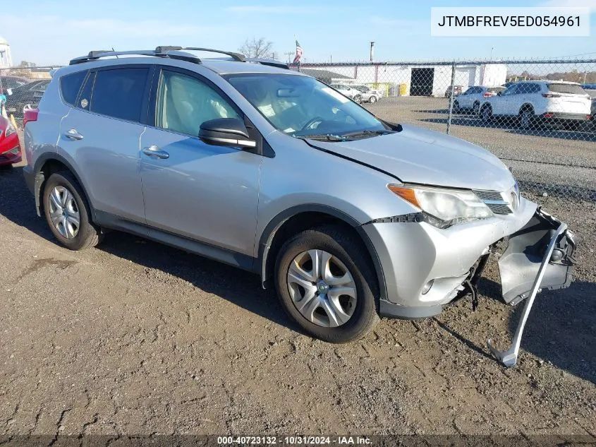 2014 Toyota Rav4 Le VIN: JTMBFREV5ED054961 Lot: 40723132