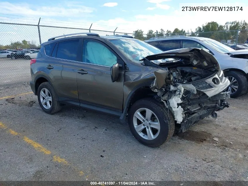 2014 Toyota Rav4 Xle VIN: 2T3WFREV7EW128174 Lot: 40741097