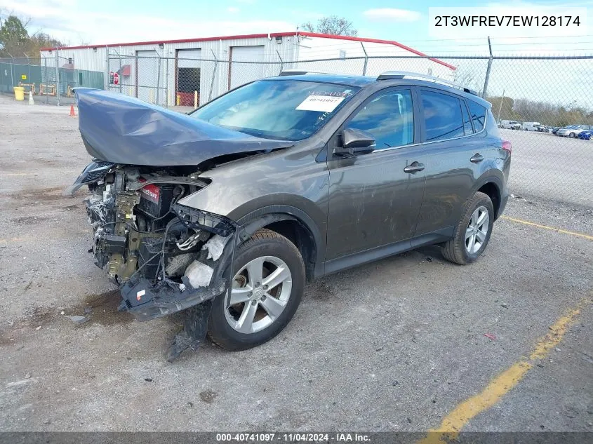 2014 Toyota Rav4 Xle VIN: 2T3WFREV7EW128174 Lot: 40741097