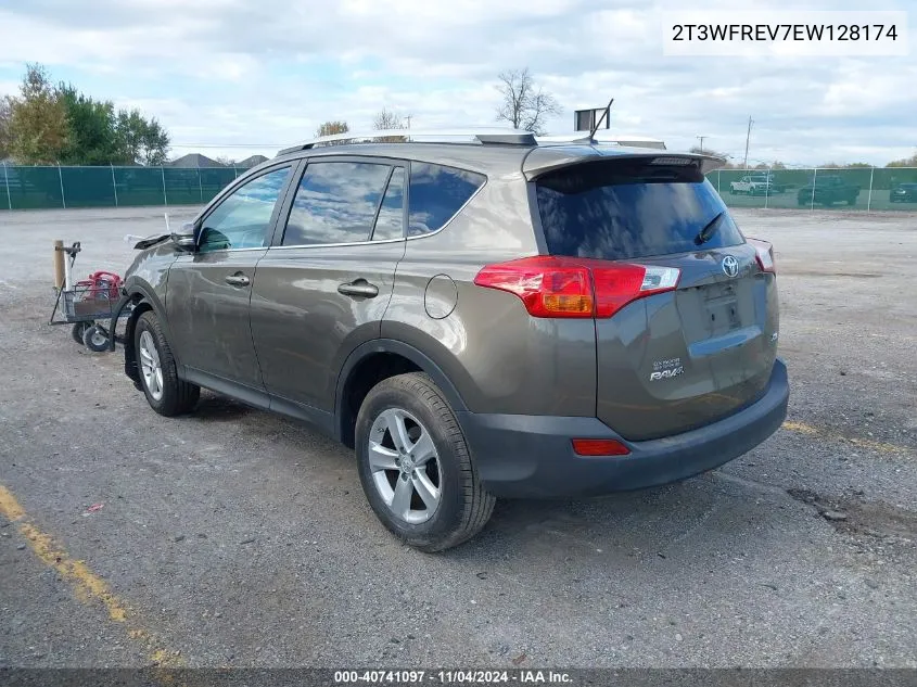 2014 Toyota Rav4 Xle VIN: 2T3WFREV7EW128174 Lot: 40741097