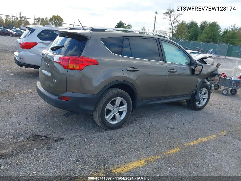 2014 Toyota Rav4 Xle VIN: 2T3WFREV7EW128174 Lot: 40741097