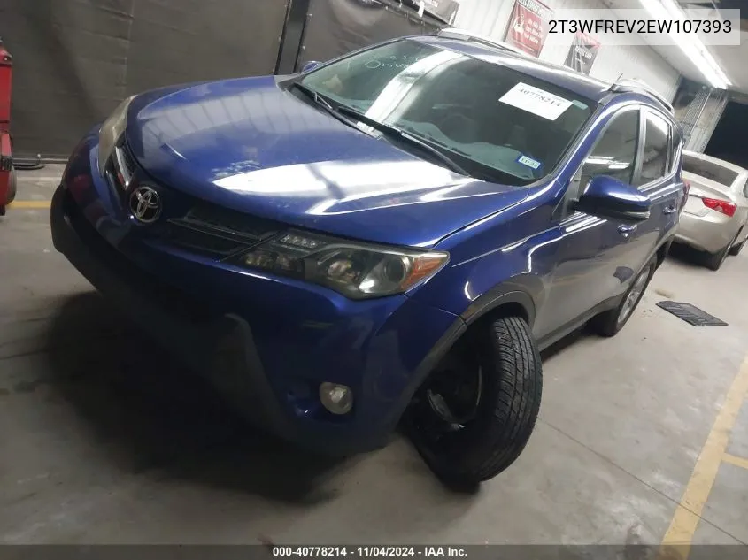 2T3WFREV2EW107393 2014 Toyota Rav4 Xle