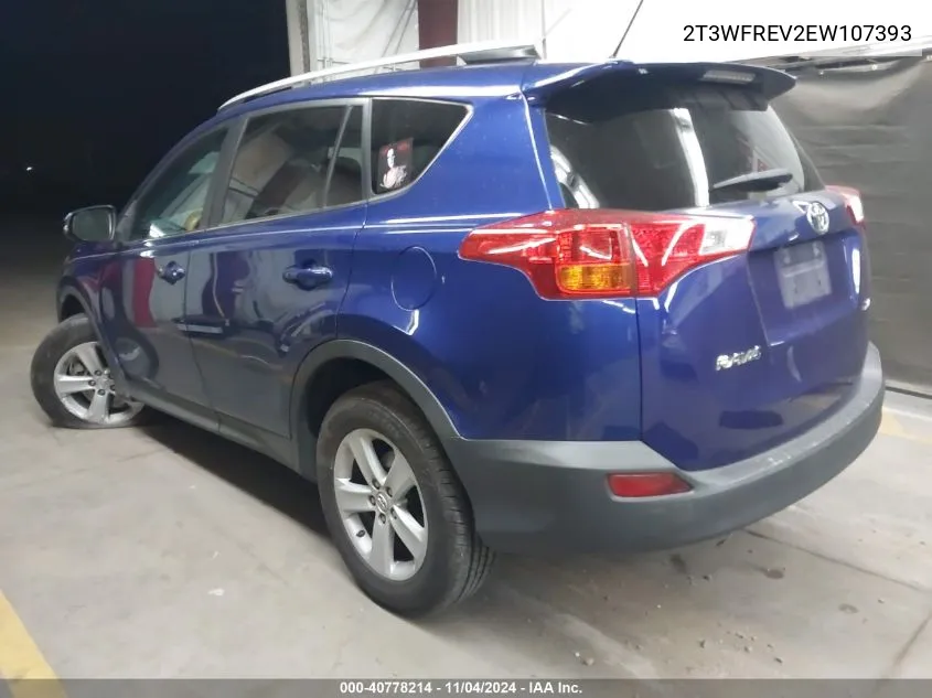 2014 Toyota Rav4 Xle VIN: 2T3WFREV2EW107393 Lot: 40778214