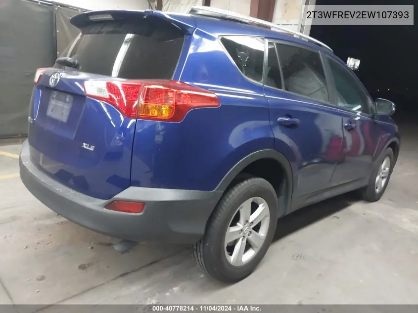 2T3WFREV2EW107393 2014 Toyota Rav4 Xle