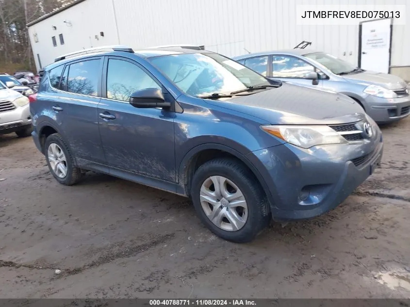 2014 Toyota Rav4 Le VIN: JTMBFREV8ED075013 Lot: 40788771