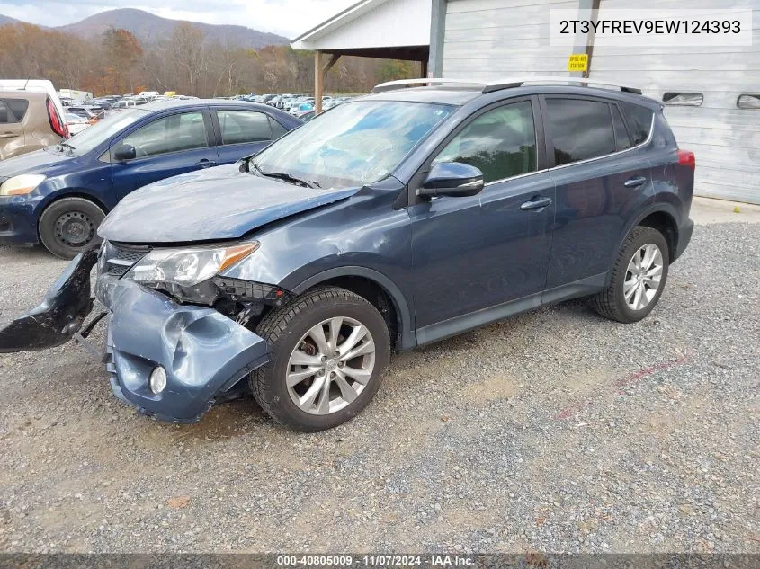 2T3YFREV9EW124393 2014 Toyota Rav4 Limited