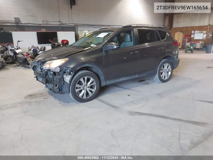 2014 Toyota Rav4 Limited VIN: 2T3DFREV9EW165654 Lot: 40823662