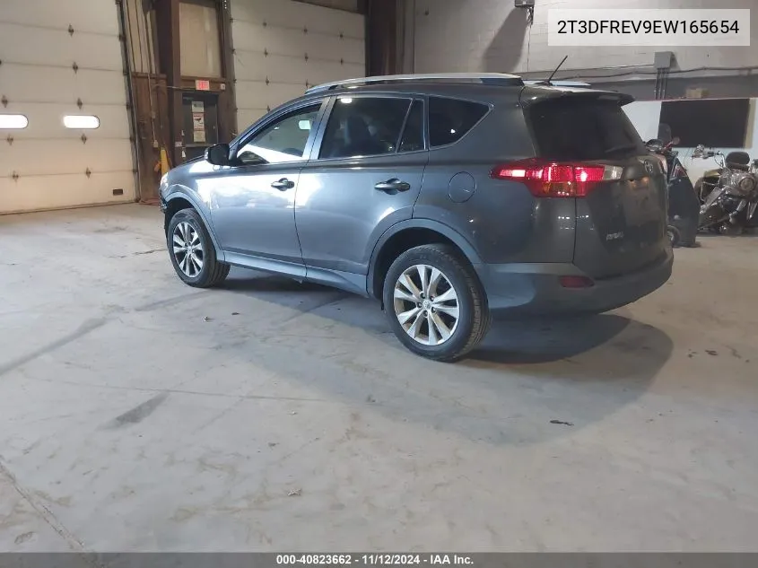 2014 Toyota Rav4 Limited VIN: 2T3DFREV9EW165654 Lot: 40823662