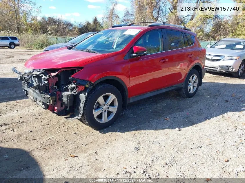 2014 Toyota Rav4 Xle VIN: 2T3RFREV9EW157740 Lot: 40830314