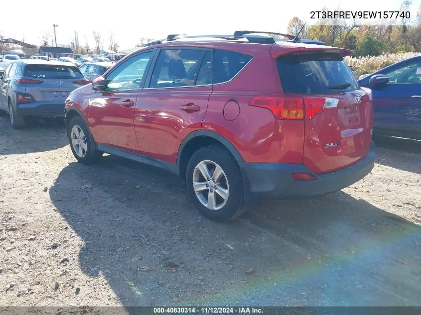 2014 Toyota Rav4 Xle VIN: 2T3RFREV9EW157740 Lot: 40830314