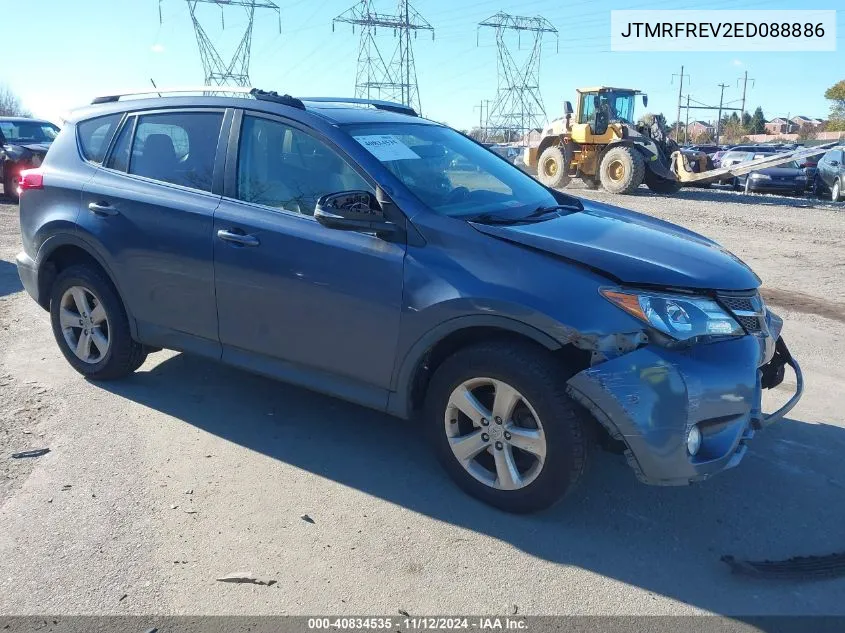 2014 Toyota Rav4 Xle VIN: JTMRFREV2ED088886 Lot: 40834535