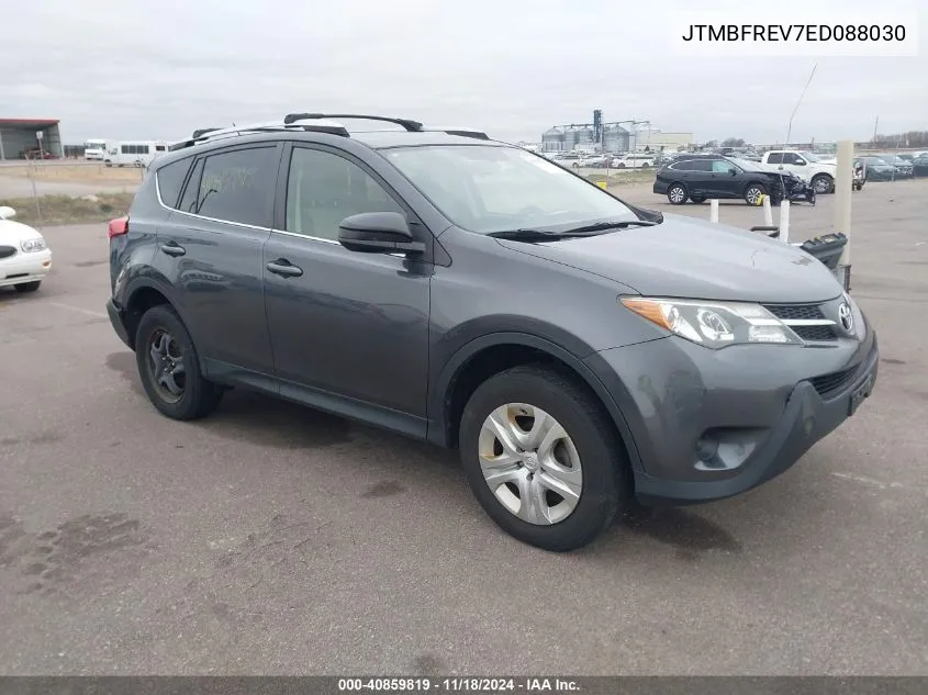 2014 Toyota Rav4 Le VIN: JTMBFREV7ED088030 Lot: 40859819