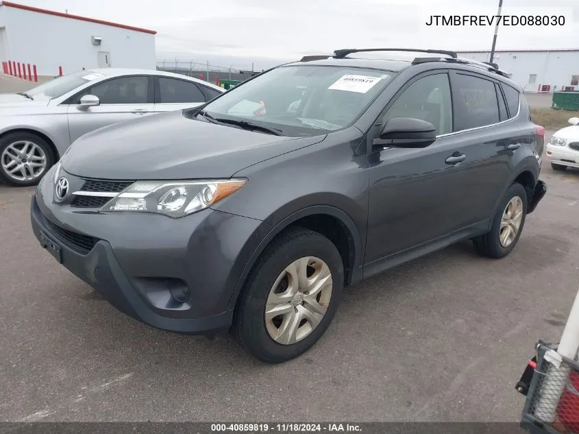 2014 Toyota Rav4 Le VIN: JTMBFREV7ED088030 Lot: 40859819