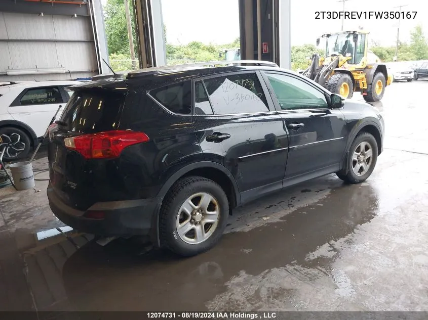 2T3DFREV1FW350167 2015 Toyota Rav4 Limited