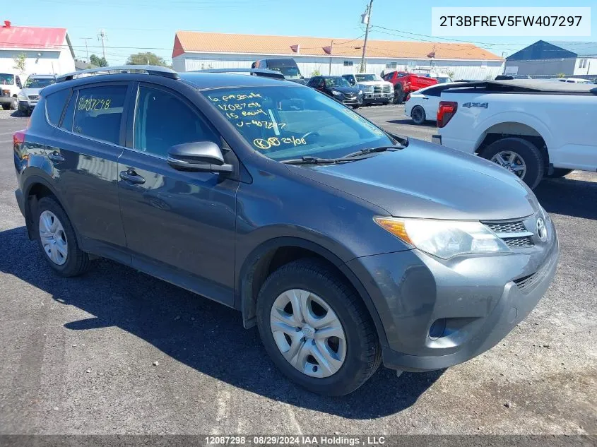 2T3BFREV5FW407297 2015 Toyota Rav4 Le