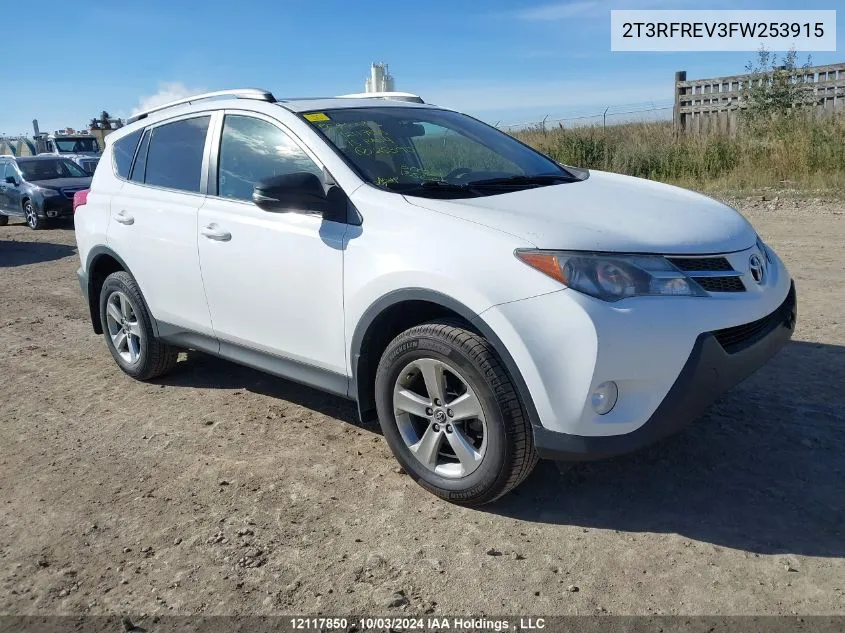 2015 Toyota Rav4 Xle VIN: 2T3RFREV3FW253915 Lot: 12117850