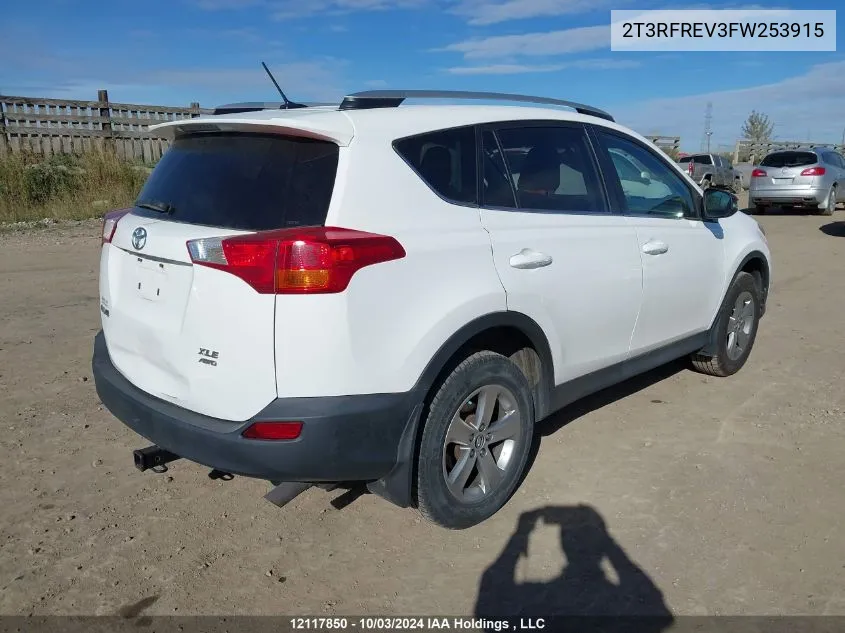 2015 Toyota Rav4 Xle VIN: 2T3RFREV3FW253915 Lot: 12117850