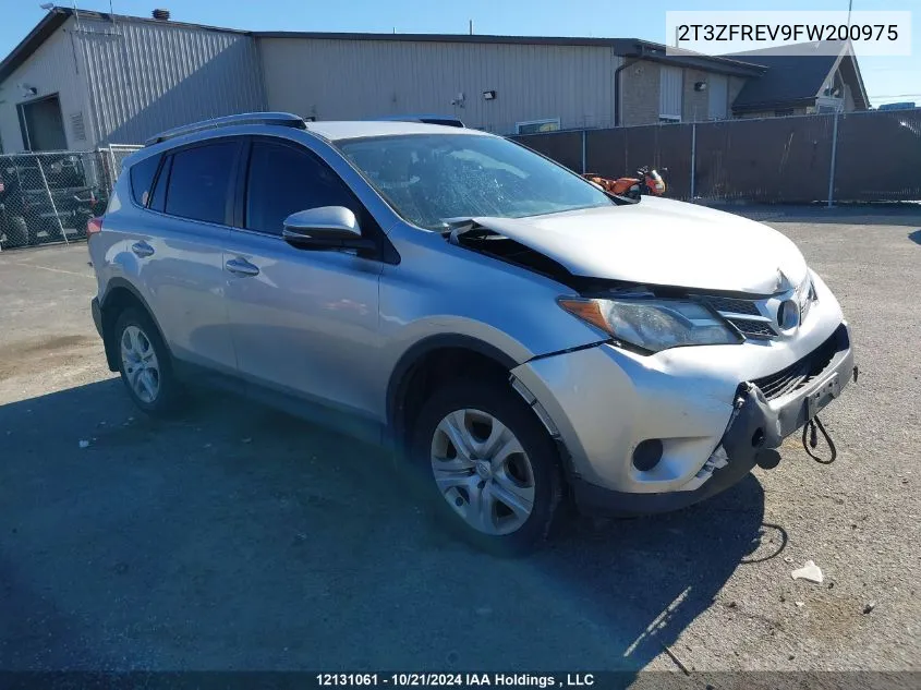 2015 Toyota Rav4 Le VIN: 2T3ZFREV9FW200975 Lot: 12131061