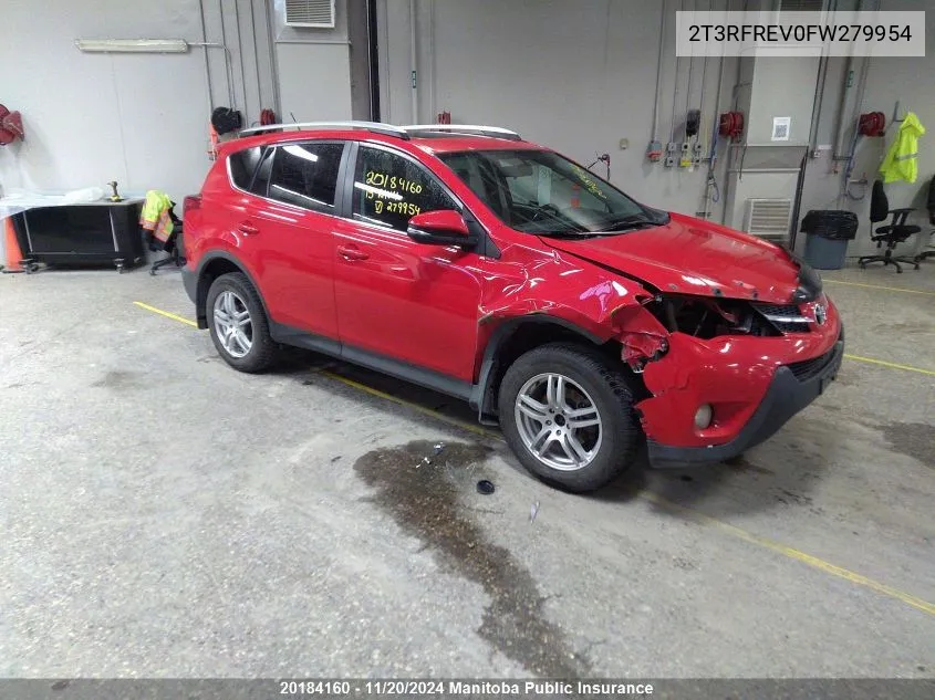 2015 Toyota Rav4 Xle VIN: 2T3RFREV0FW279954 Lot: 20184160