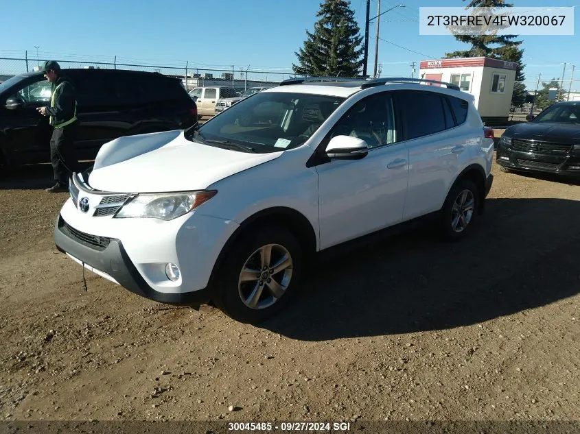 2T3RFREV4FW320067 2015 Toyota Rav4 Xle