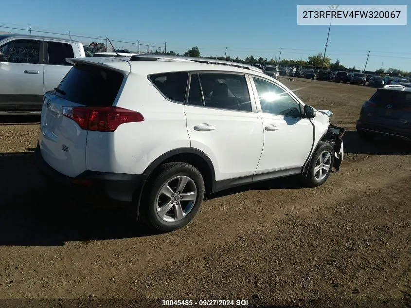 2T3RFREV4FW320067 2015 Toyota Rav4 Xle