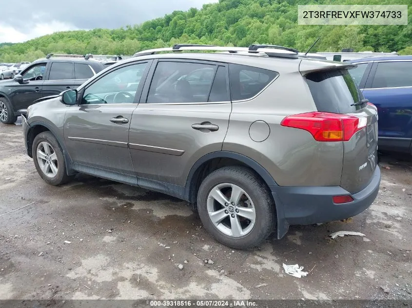 2T3RFREVXFW374733 2015 Toyota Rav4 Xle