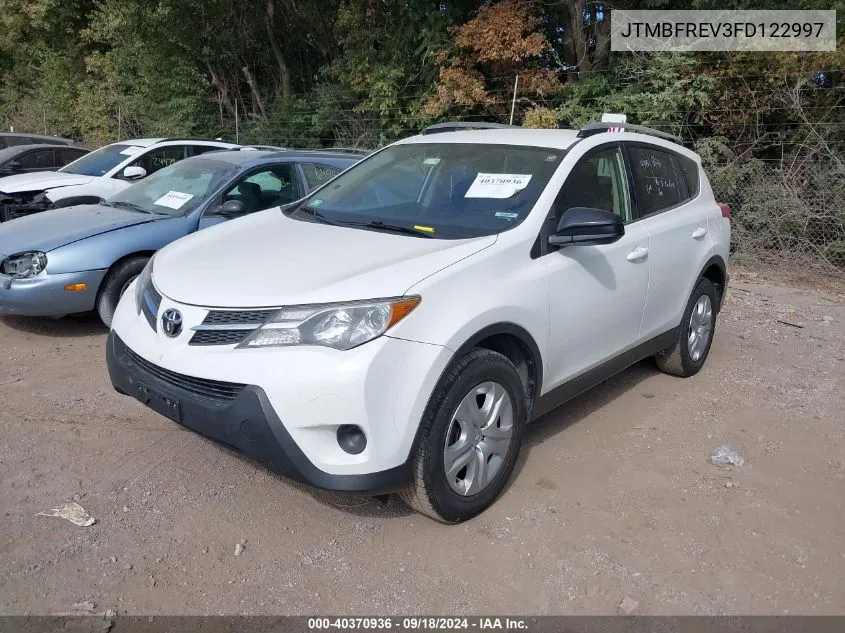 JTMBFREV3FD122997 2015 Toyota Rav4 Le