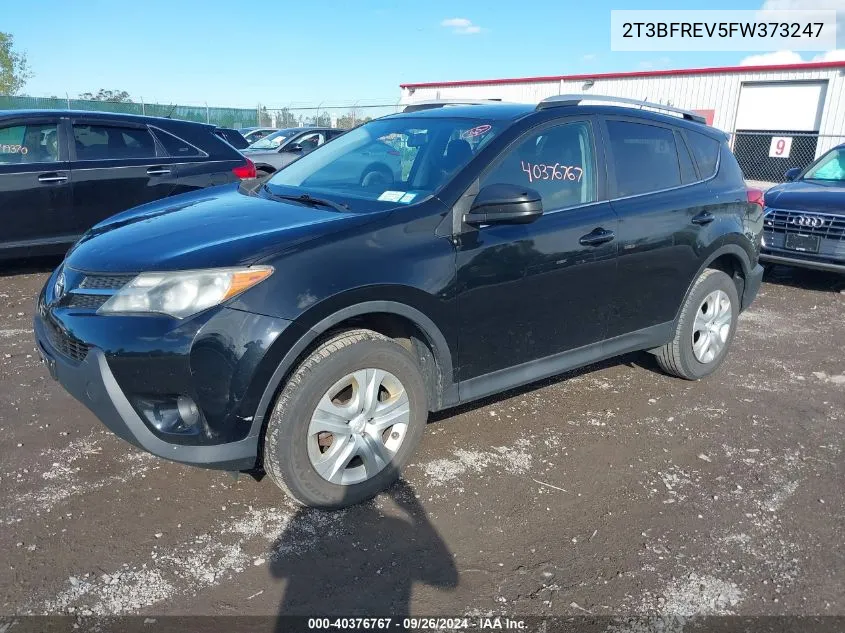 2015 Toyota Rav4 Le VIN: 2T3BFREV5FW373247 Lot: 40376767