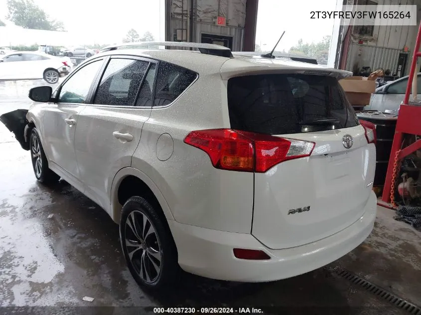 2T3YFREV3FW165264 2015 Toyota Rav4 Limited