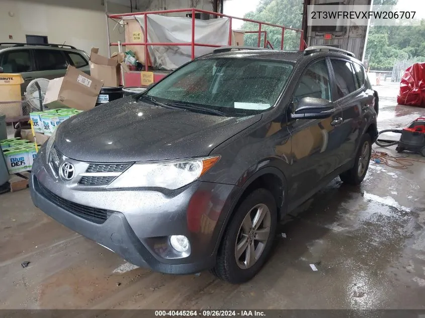 2T3WFREVXFW206707 2015 Toyota Rav4 Xle