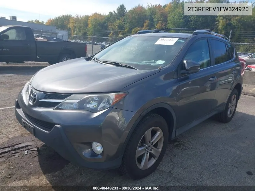 2T3RFREV1FW324920 2015 Toyota Rav4 Xle