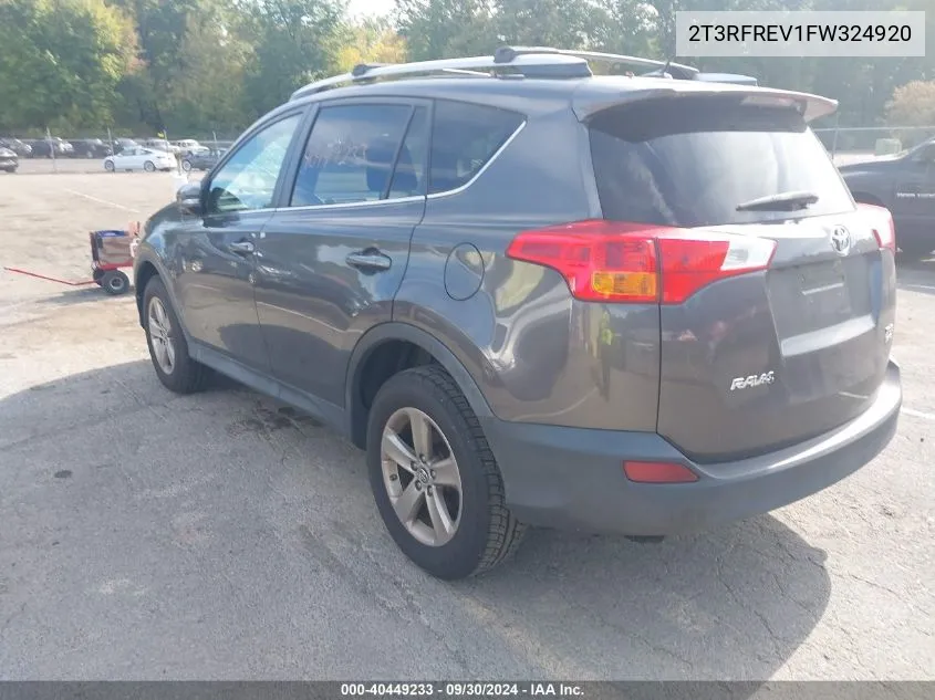 2T3RFREV1FW324920 2015 Toyota Rav4 Xle