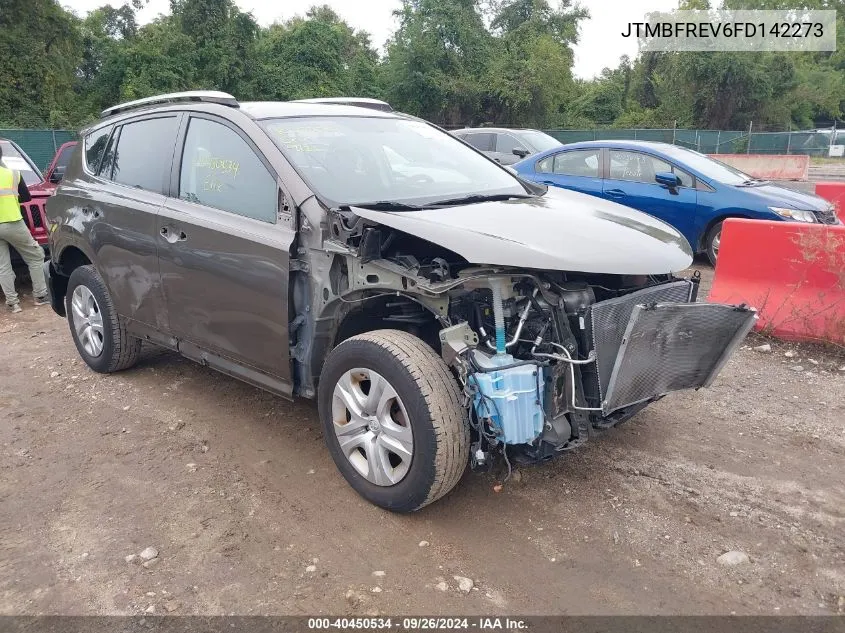 2015 Toyota Rav4 Le VIN: JTMBFREV6FD142273 Lot: 40450534