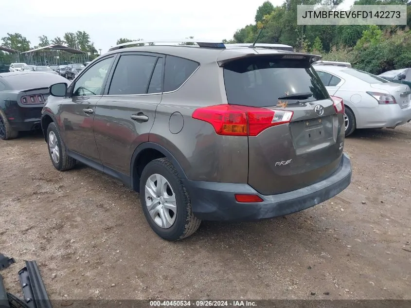 JTMBFREV6FD142273 2015 Toyota Rav4 Le