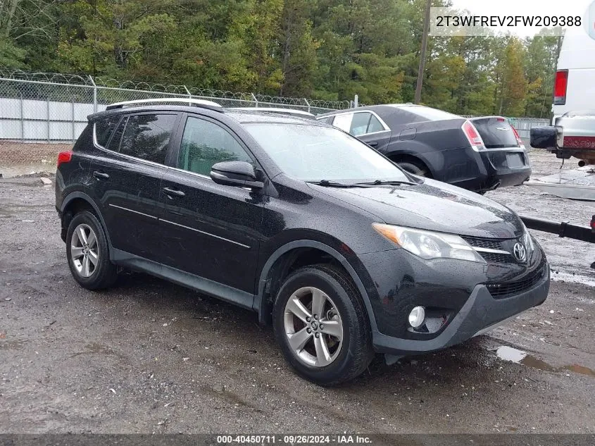 2015 Toyota Rav4 Xle VIN: 2T3WFREV2FW209388 Lot: 40450711