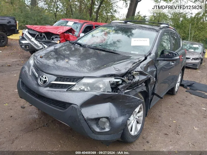 JTMDFREV1FD125826 2015 Toyota Rav4 Limited