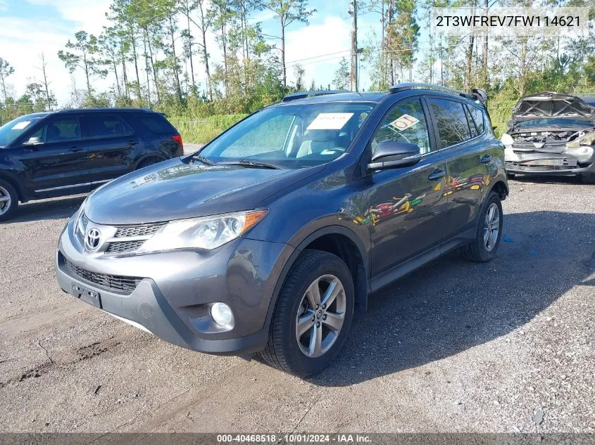 2T3WFREV7FW114621 2015 Toyota Rav4 Xle