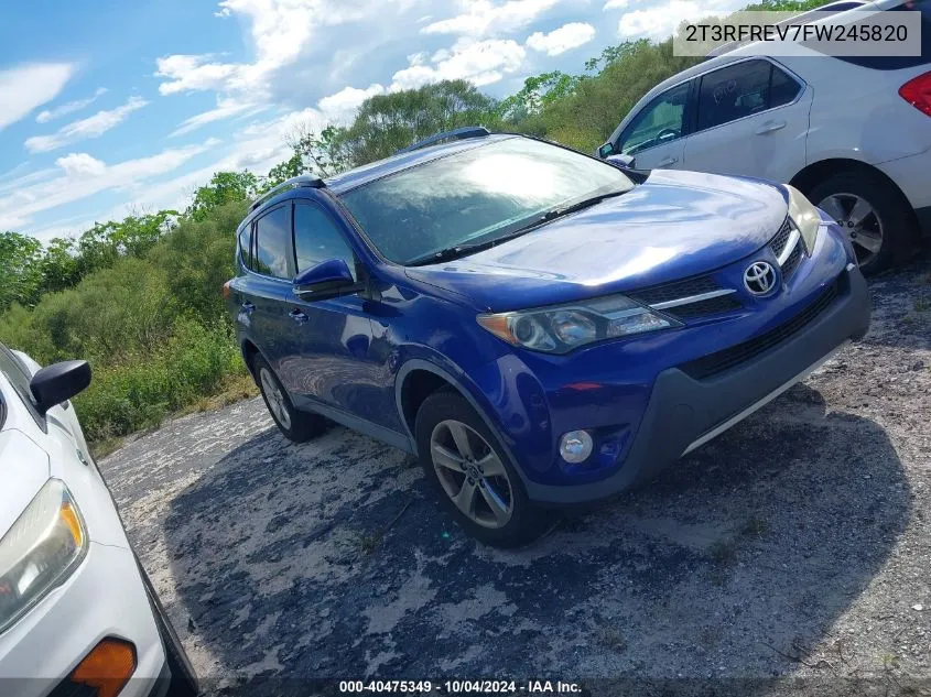 2T3RFREV7FW245820 2015 Toyota Rav4 Xle