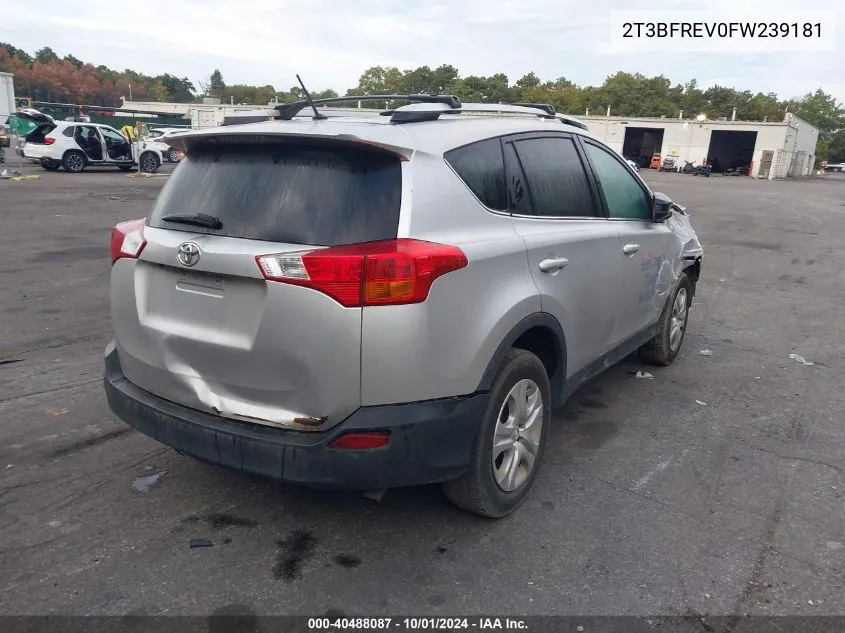 2T3BFREV0FW239181 2015 Toyota Rav4 Le