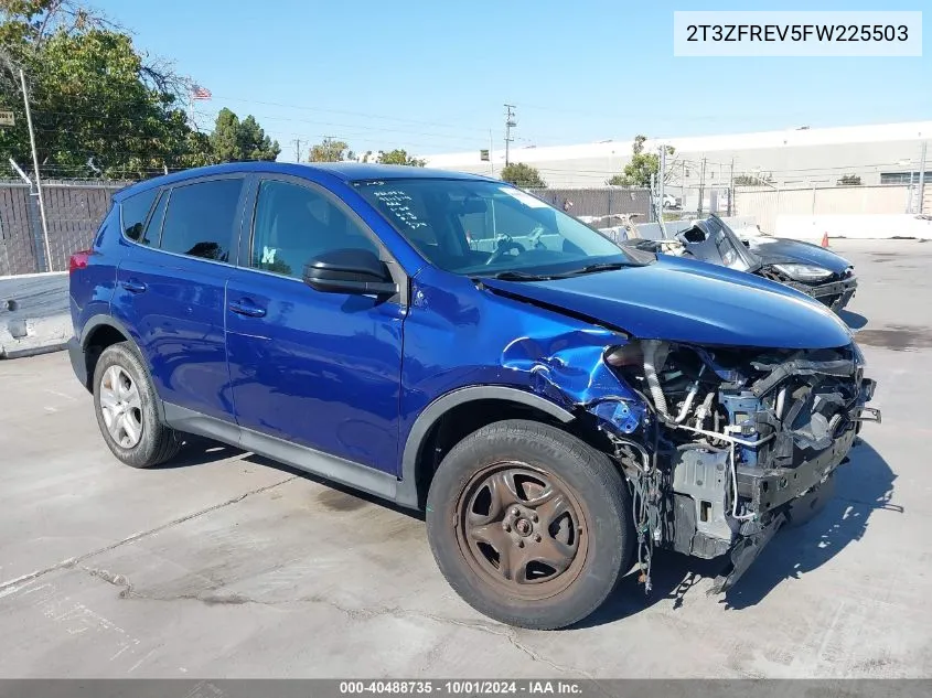 2T3ZFREV5FW225503 2015 Toyota Rav4 Le