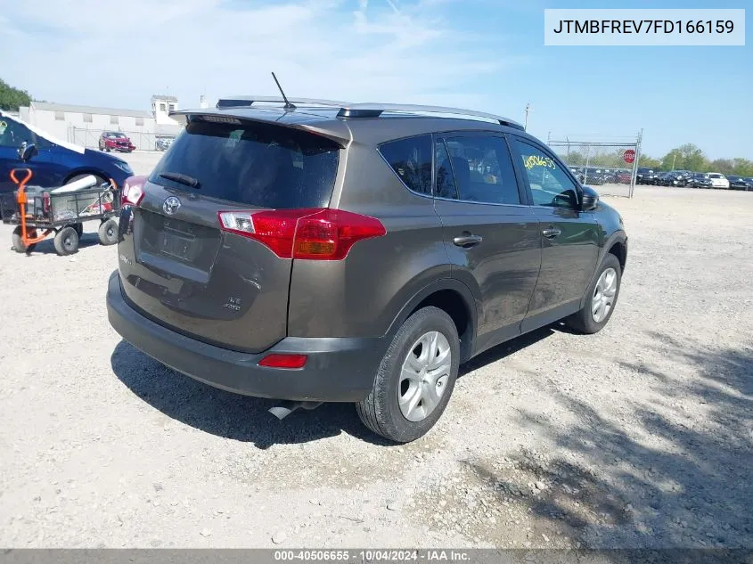 JTMBFREV7FD166159 2015 Toyota Rav4 Le