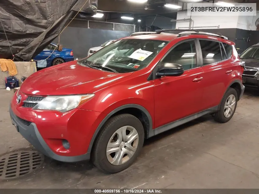 2015 Toyota Rav4 Le VIN: 2T3BFREV2FW295896 Lot: 40559756