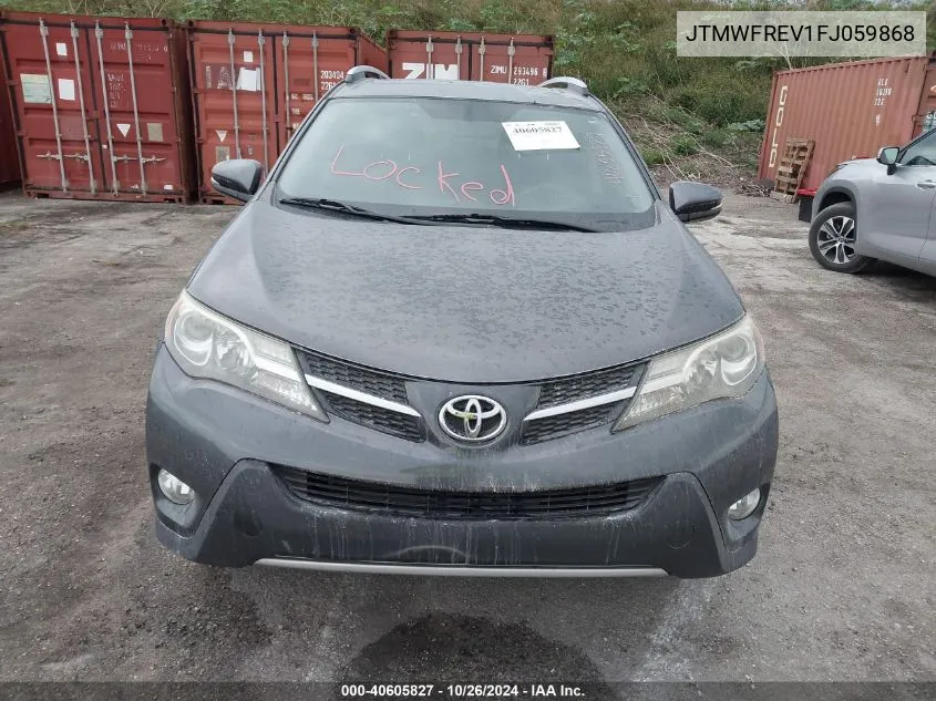 JTMWFREV1FJ059868 2015 Toyota Rav4 Xle